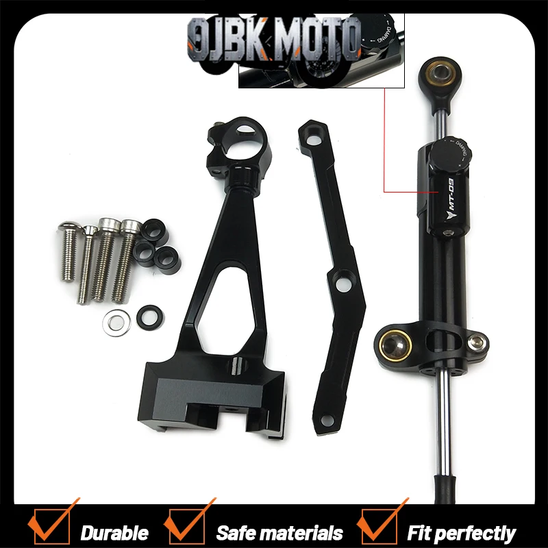 For YAMAHA MT-09 MT09 MT FZ 09 FZ09 FZ-09 2013-2020 2019 2018 2017 2016 2015 Motorcycle Steering Stabilize Damper Bracket Mount
For YAMAHA MT-09 MT09 MT FZ 09 FZ09 FZ-09 2013-2020 2019 2018 2017 2016 2015 Motorcycle Steering Stabilize Damper Bracket Mount