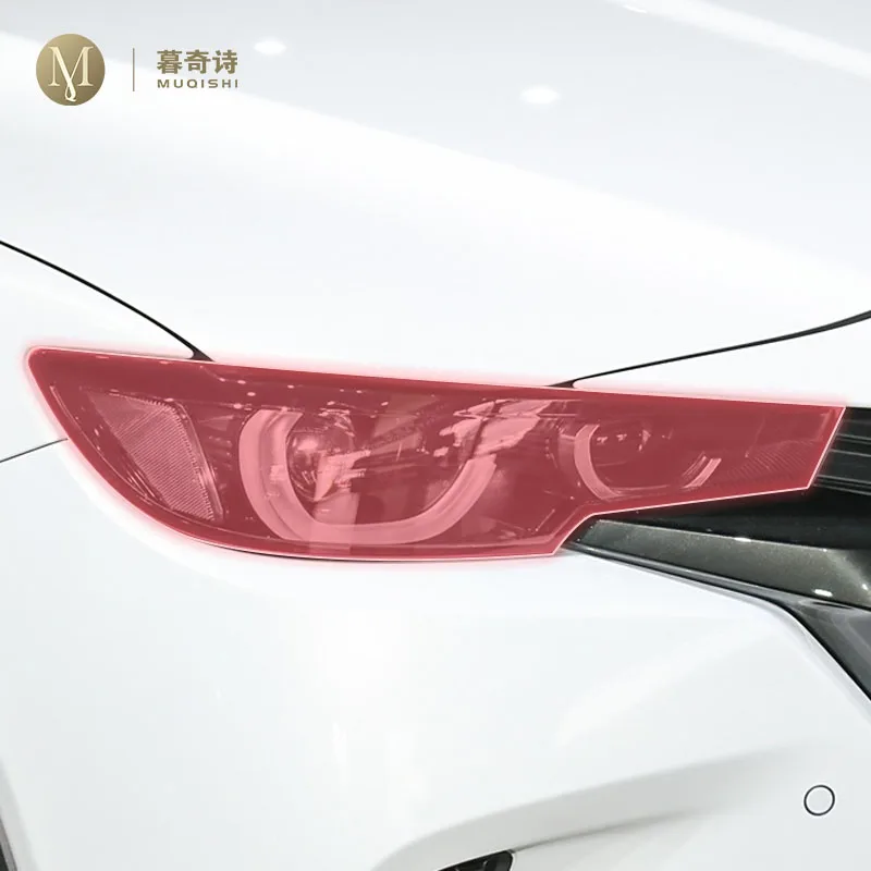 pre cut car exterior headlight scratch resistant TPU protective film transparent/smoked black For Mazda CX-50 2023-2024
pre cut car exterior headlight scratch resistant TPU protective film transparent/smoked black For Mazda CX-50 2023-2024