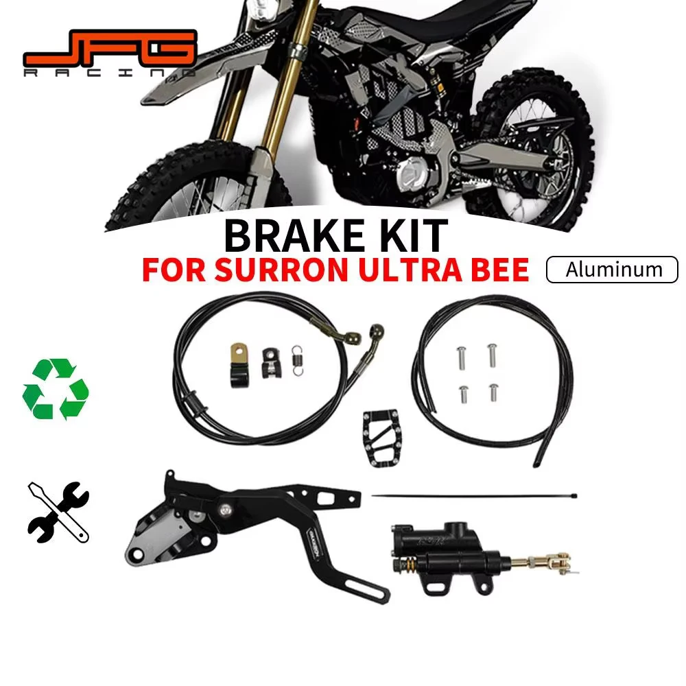 Brake Set Kit Electric Dirt Bike For Ultrabee Surron Motocross Brake Lever Hose Reservoir Off-Road Brake Lever Parts Motorcycles
Brake Set Kit Electric Dirt Bike For Ultrabee Surron Motocross Brake Lever Hose Reservoir Off-Road Brake Lever Parts Motorcycles