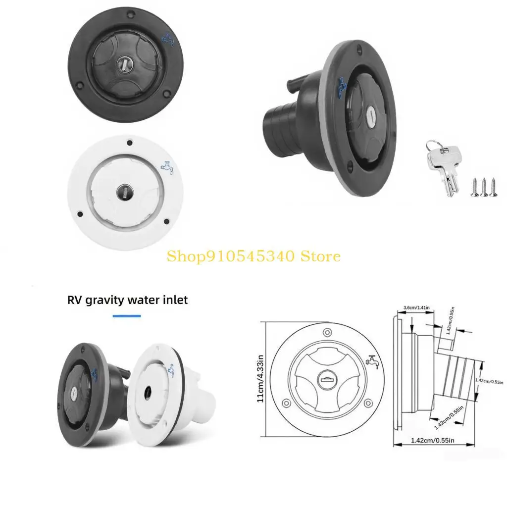 U2JA Oversized RVs Freshwater Fill Adapter City Water Inlet ABS Shell With Anti Leak Design For Outdoor Use
U2JA Oversized RVs Freshwater Fill Adapter City Water Inlet ABS Shell With Anti Leak Design For Outdoor Use