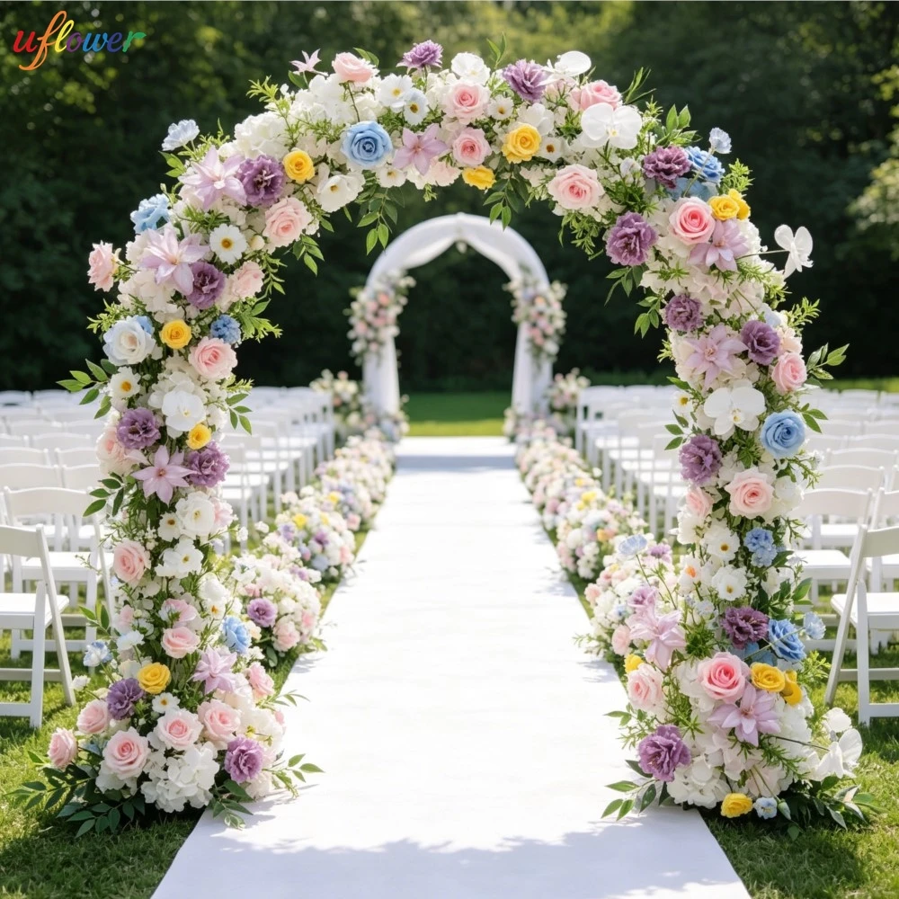 100CM Corlorful Rose Artificial Flowers Row for Wedding Backdrop Decor Customized Silk Simulate Flowers Table Centerpiece Decor
100CM Corlorful Rose Artificial Flowers Row for Wedding Backdrop Decor Customized Silk Simulate Flowers Table Centerpiece Decor