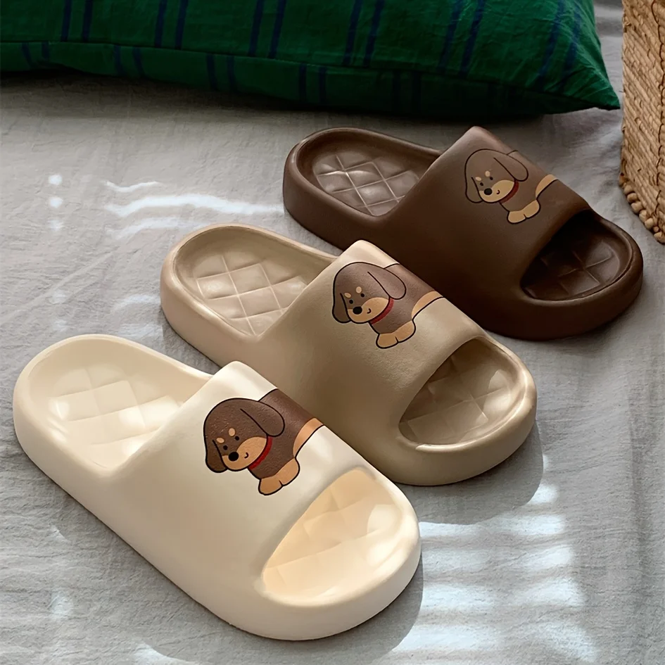Women Men Cartoon Puppy Slippers INS Fashion Summer Soft EVA Slides Non Slip Indoor Home Casual outdoor beach Sandals plus size
Women Men Cartoon Puppy Slippers INS Fashion Summer Soft EVA Slides Non Slip Indoor Home Casual outdoor beach Sandals plus size