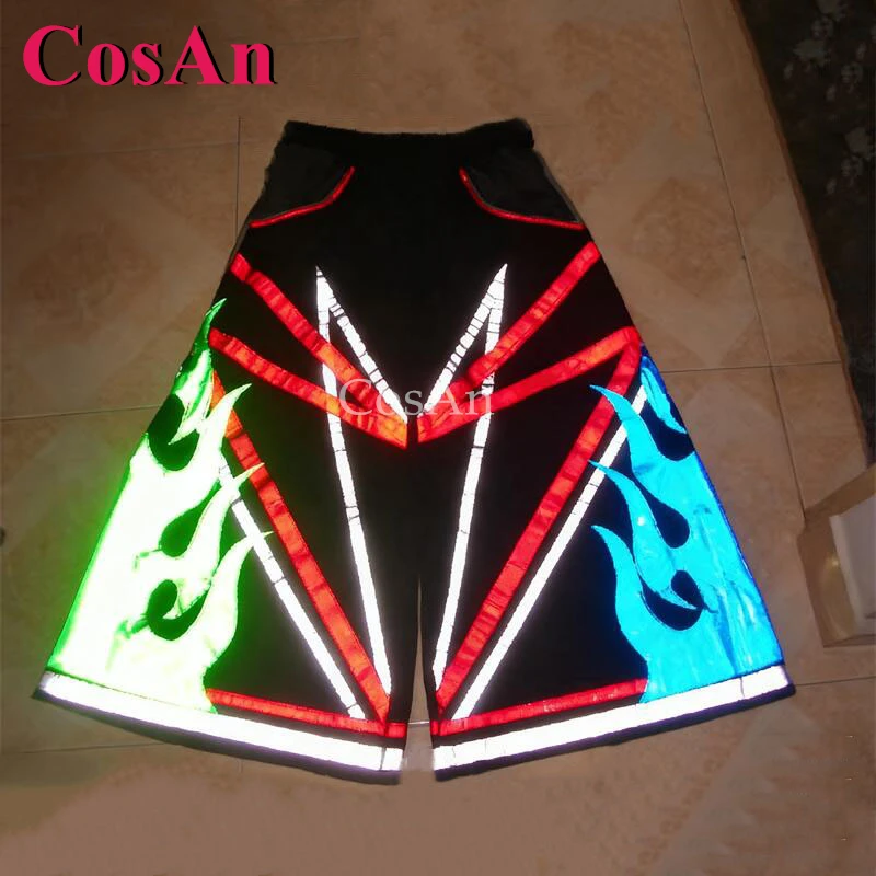 CosAn Double-Colors Flame Fluorescent Trousers Fashion Melbourne Shuffle Ghost Dance Pants AUS Reflective Street Dance Pants New
CosAn Double-Colors Flame Fluorescent Trousers Fashion Melbourne Shuffle Ghost Dance Pants AUS Reflective Street Dance Pants New