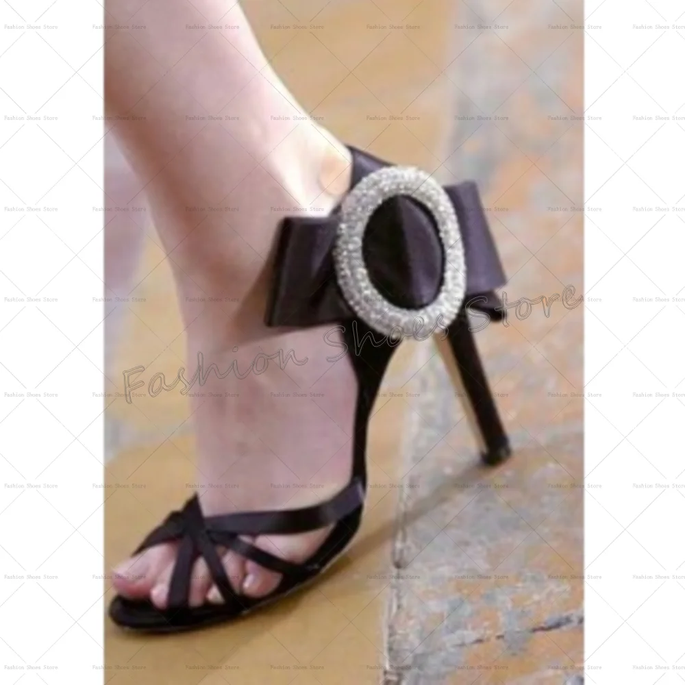 Crystal Circle Black Cross Strap Sandals Open Toe Women Shoes Stilettos High Heels Party Banquet Dating 2025 Zapatos Para Mujere
Crystal Circle Black Cross Strap Sandals Open Toe Women Shoes Stilettos High Heels Party Banquet Dating 2025 Zapatos Para Mujere