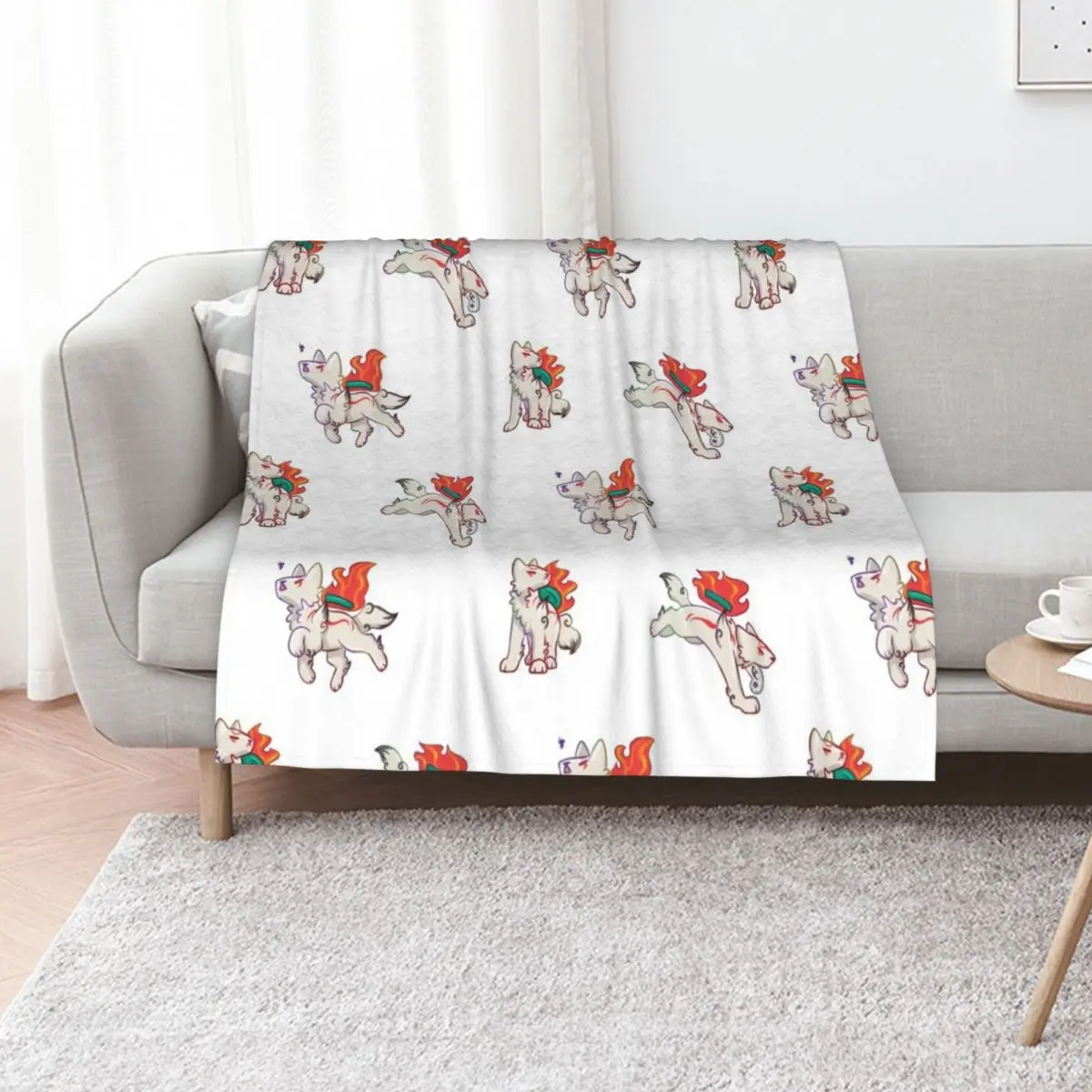 Okami sheet amaterasu Throw Blanket Stylish Decor Blanket Gift for Friends Roommate
Okami sheet amaterasu Throw Blanket Stylish Decor Blanket Gift for Friends Roommate