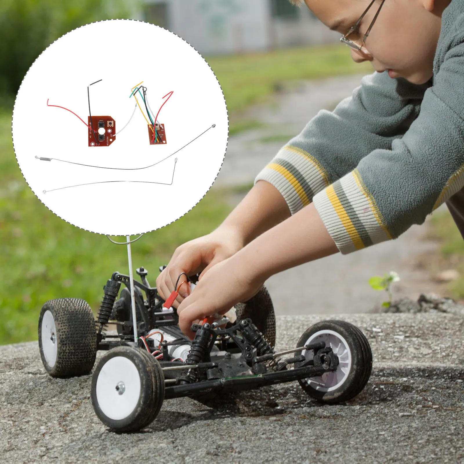 2Sets Remote Control Module Mini Two- Experiment Educational Assembly Rc Car DIY Electronic Circuit Experiment
2Sets Remote Control Module Mini Two- Experiment Educational Assembly Rc Car DIY Electronic Circuit Experiment