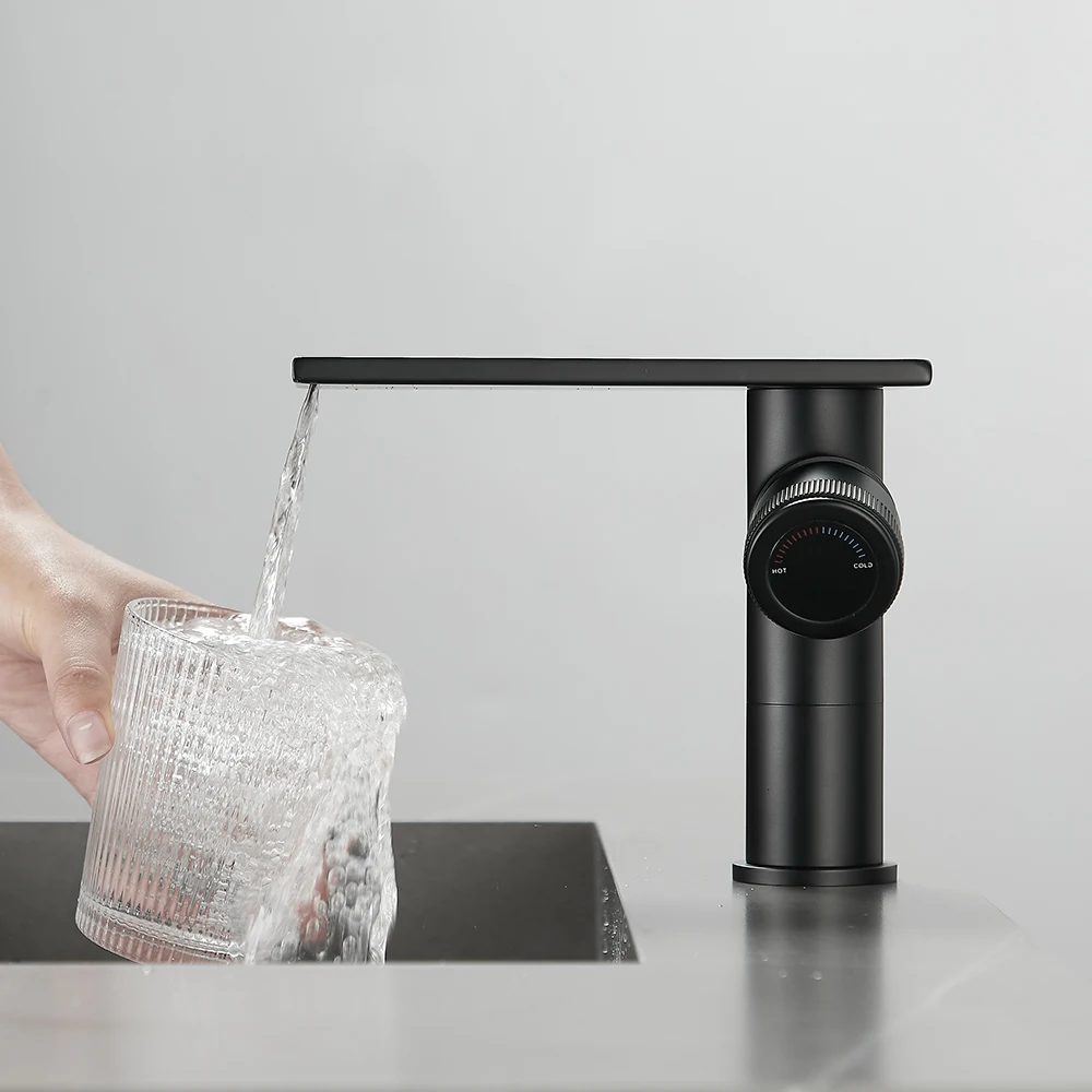 BECOLA Bathroom Basin Faucet, Wash Ceramic, High-quality Valve Core, Brushed Black Gold Strap, Deck, Single Handle, Single Hole
BECOLA Bathroom Basin Faucet, Wash Ceramic, High-quality Valve Core, Brushed Black Gold Strap, Deck, Single Handle, Single Hole