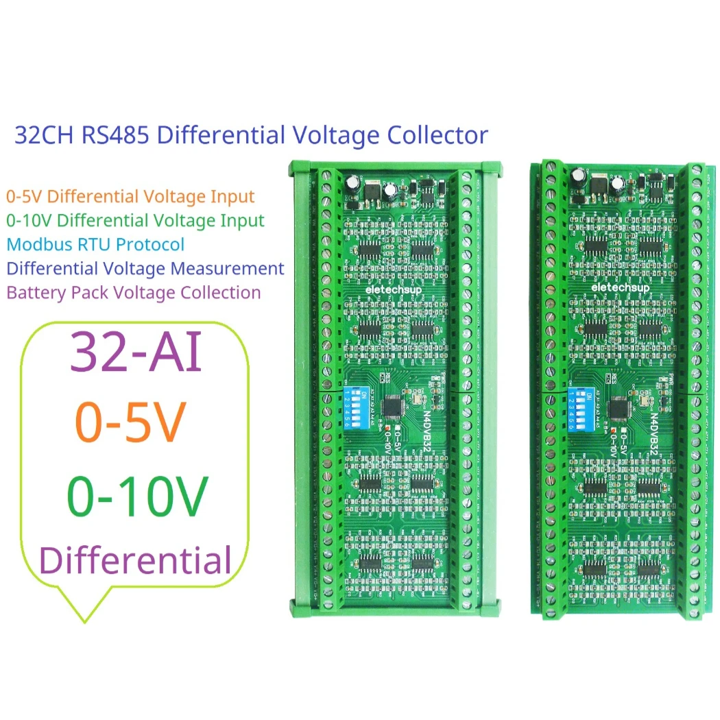 Аналоговый коллектор RS485 Modbus, 12 В постоянного тока, 24 В для аккумуляторной батареи PLC HMI, безбумажный регистратор, 32 канала, 0-5 В, 0-10 В, вход дифференциального напряжения
Аналоговый коллектор RS485 Modbus, 12 В постоянного тока, 24 В для аккумуляторной батареи PLC HMI, безбумажный регистратор, 32 канала, 0-5 В, 0-10 В, вход дифференциального напряжения