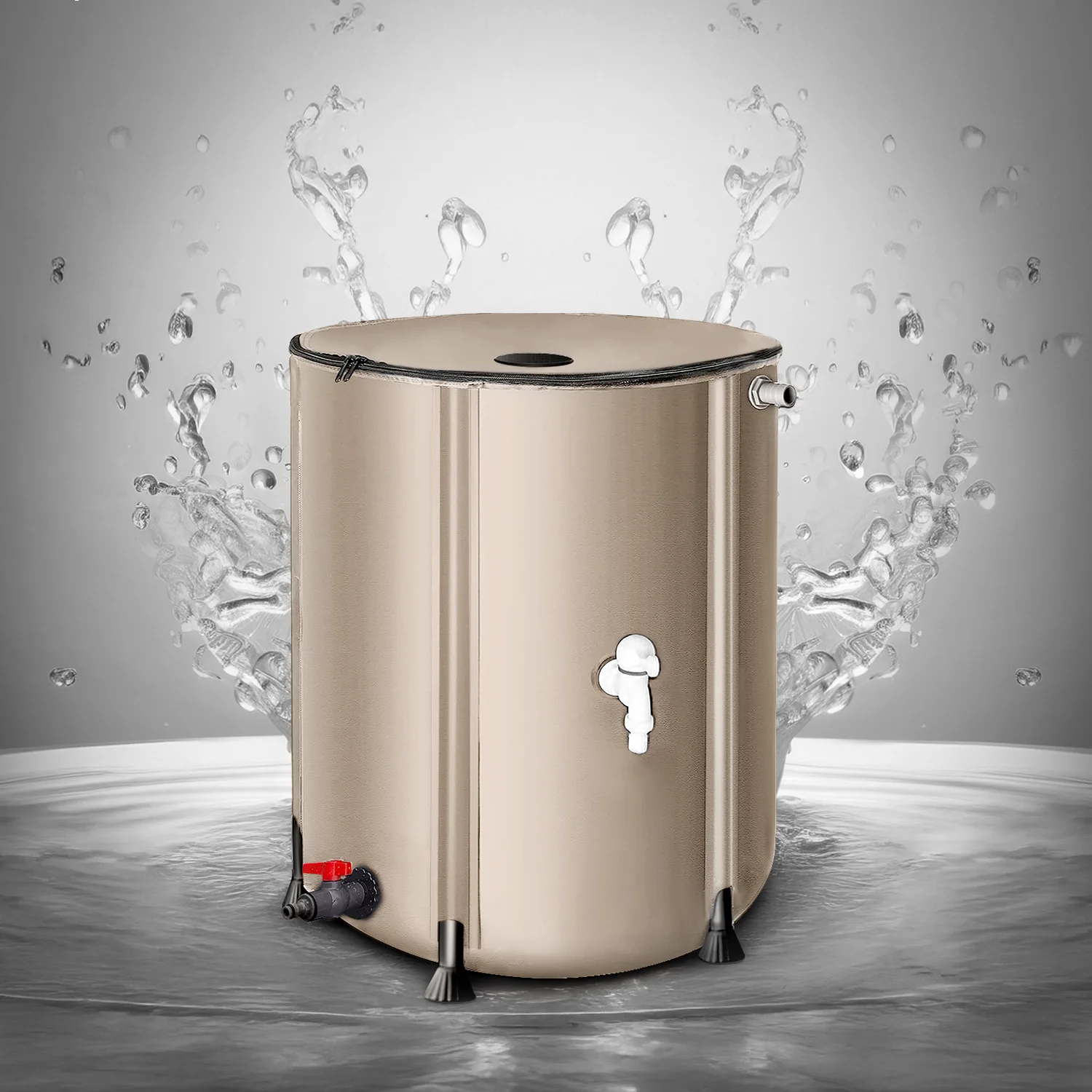 Foldable Multifunctional Rainwater Bucket Outdoor Garden Water Storage Barrel Portable Rainwater Collector for Yard Lawn
Foldable Multifunctional Rainwater Bucket Outdoor Garden Water Storage Barrel Portable Rainwater Collector for Yard Lawn