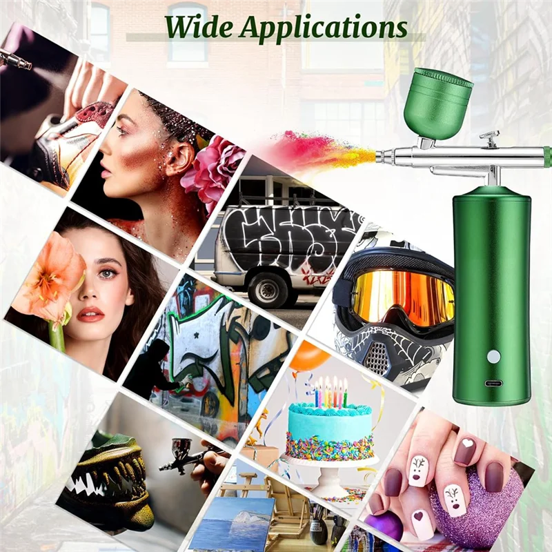 FORC-Набор аэрографов с компрессором, аэрограф без засорения с насадкой 0,3 мм и набором чистящих кистей для макияжа, дизайна ногтей
FORC-Набор аэрографов с компрессором, аэрограф без засорения с насадкой 0,3 мм и набором чистящих кистей для макияжа, дизайна ногтей