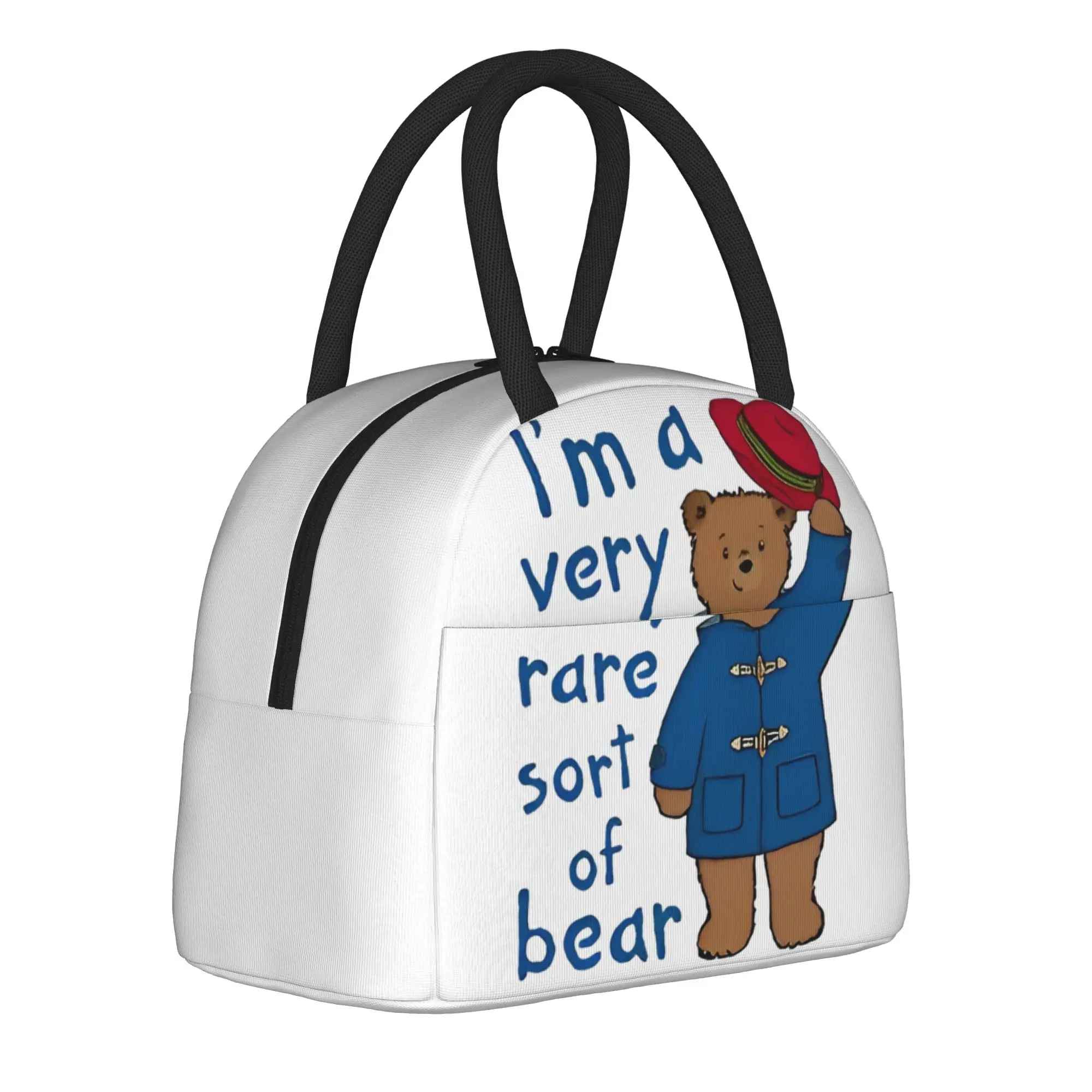 Paddington Bear Insulated Lunch Bags Cooler Bag ,Meal Container I am a Rare sort of Bear Large Lunch Box Tote Food Handbags
Paddington Bear Insulated Lunch Bags Cooler Bag ,Meal Container I am a Rare sort of Bear Large Lunch Box Tote Food Handbags