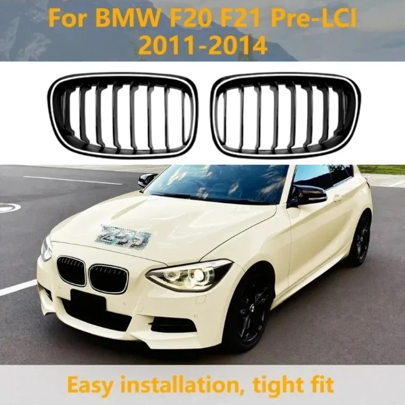 Front Bumper Kidney Grille with Light For BMW 1 Series F20 F21 2011 2012 2013 2014 Car Double Slat Racing Grills Replacement
Front Bumper Kidney Grille with Light For BMW 1 Series F20 F21 2011 2012 2013 2014 Car Double Slat Racing Grills Replacement