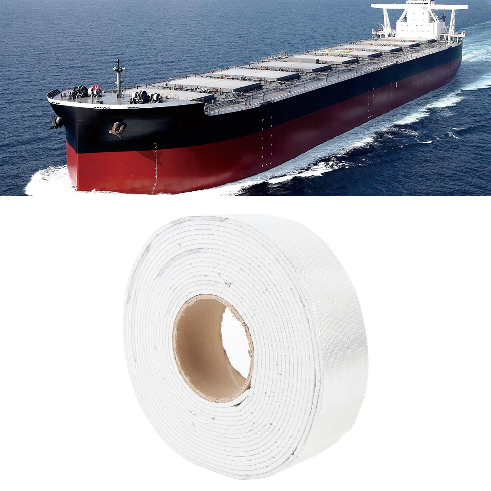 Pipe Wrap Insulation Tape Thermal Insulation Foil Tape IMPA813871 High Toughness Strong Tensile Strength for Automotive Parts
Pipe Wrap Insulation Tape Thermal Insulation Foil Tape IMPA813871 High Toughness Strong Tensile Strength for Automotive Parts