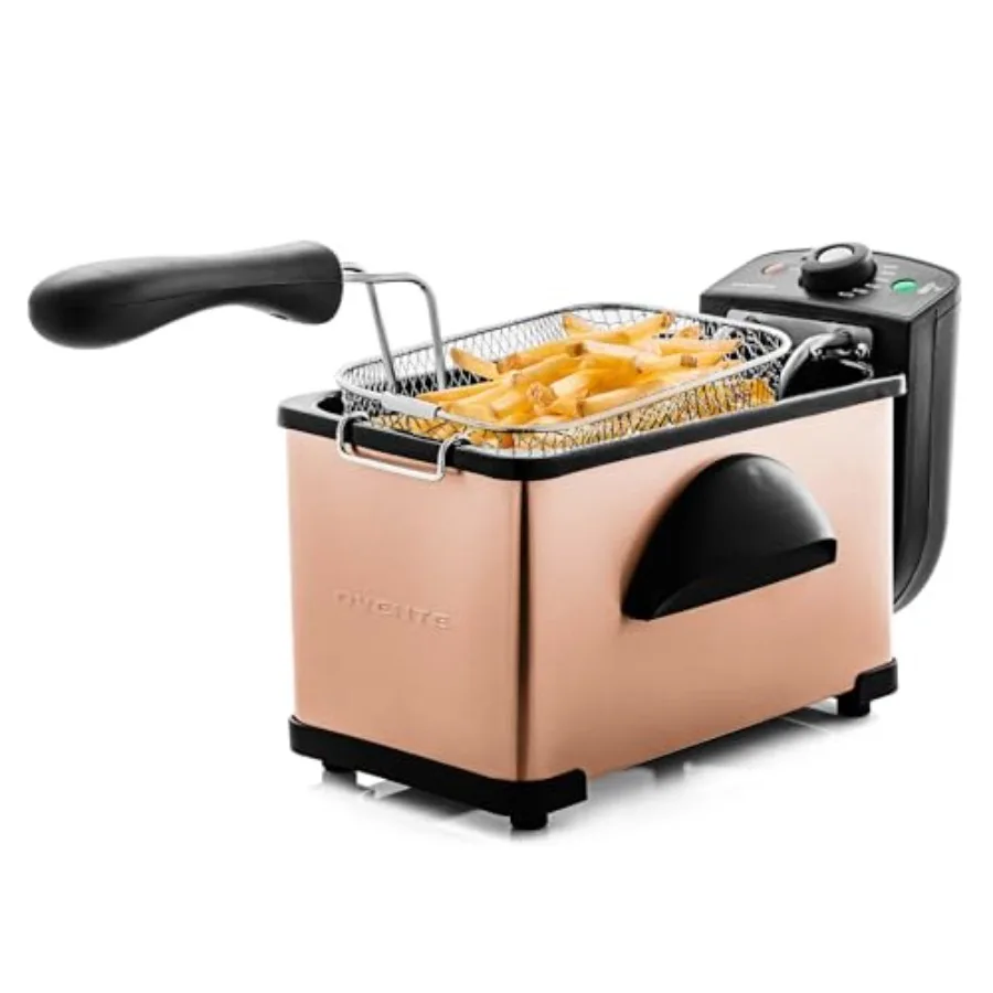 Electric Deep Fryer 2L Ccity with Viewing Window Adjustable Temperature Removable Basket Cool Touch Handle 1500W Easy Clean Sta
Electric Deep Fryer 2L Ccity with Viewing Window Adjustable Temperature Removable Basket Cool Touch Handle 1500W Easy Clean Sta