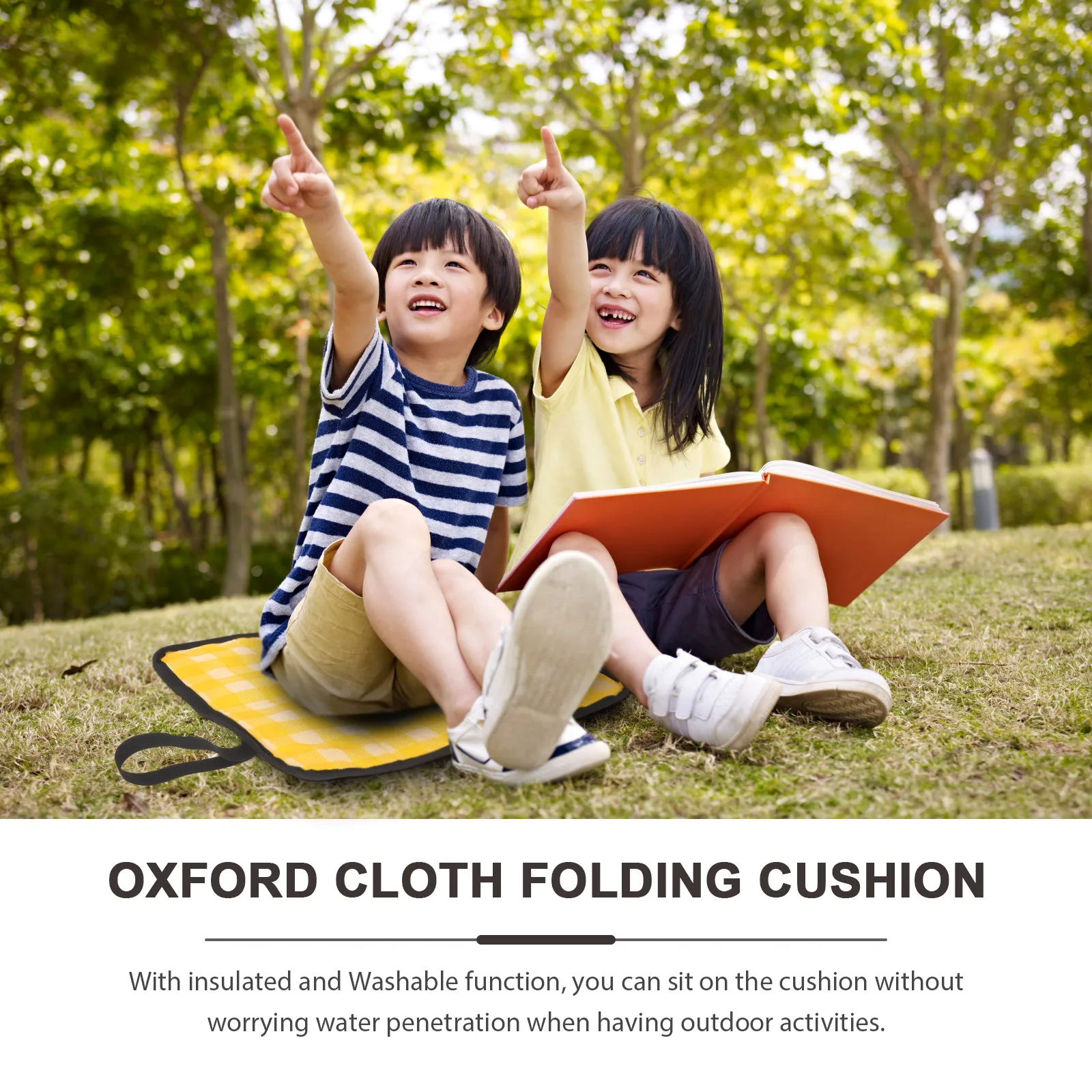 Oxford Cloth Folding Seat Cushion Outdoor Picnic Mat Lightweight Portable Sitting Pad for Camping Beach Hiking Party Foldable
Oxford Cloth Folding Seat Cushion Outdoor Picnic Mat Lightweight Portable Sitting Pad for Camping Beach Hiking Party Foldable