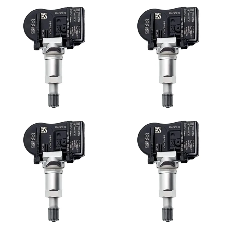 Прецизионный датчик давления в шинах, 4 шт., TPMS 52933-3N100 для Hyundai Accent Equus I30 Ix20 Kia Rio Ceed 52933-2J100 52933-B1100 433M
Прецизионный датчик давления в шинах, 4 шт., TPMS 52933-3N100 для Hyundai Accent Equus I30 Ix20 Kia Rio Ceed 52933-2J100 52933-B1100 433M