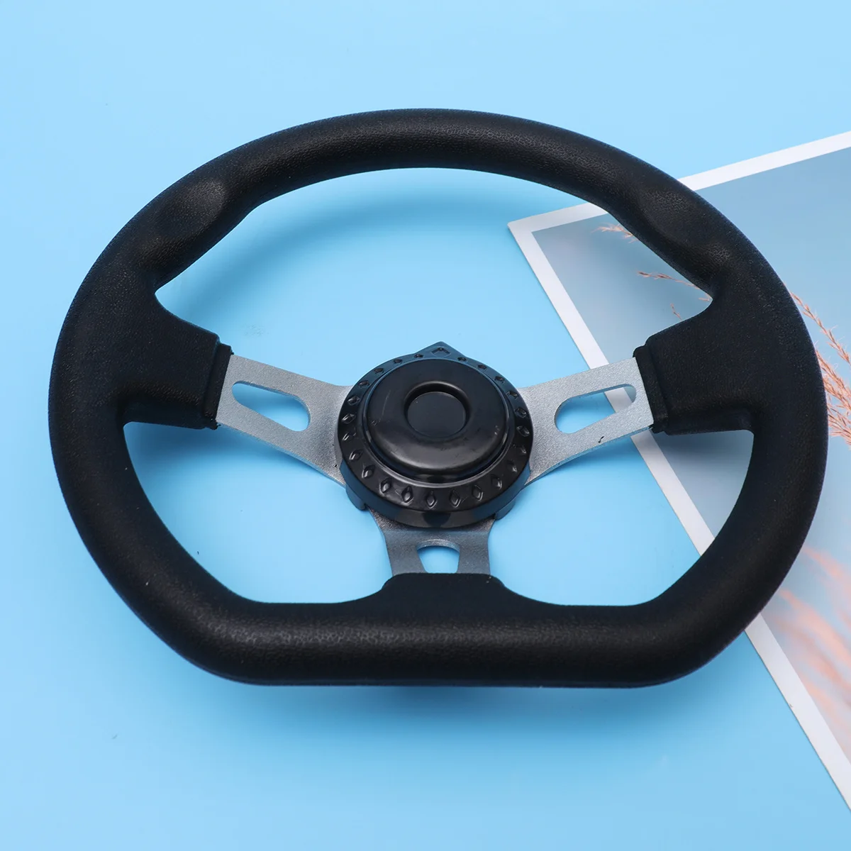270mm Modification PU Steering Wheel Racing Replacement for Go-Kart Universal Car Upgrade PU Steering Wheel
270mm Modification PU Steering Wheel Racing Replacement for Go-Kart Universal Car Upgrade PU Steering Wheel