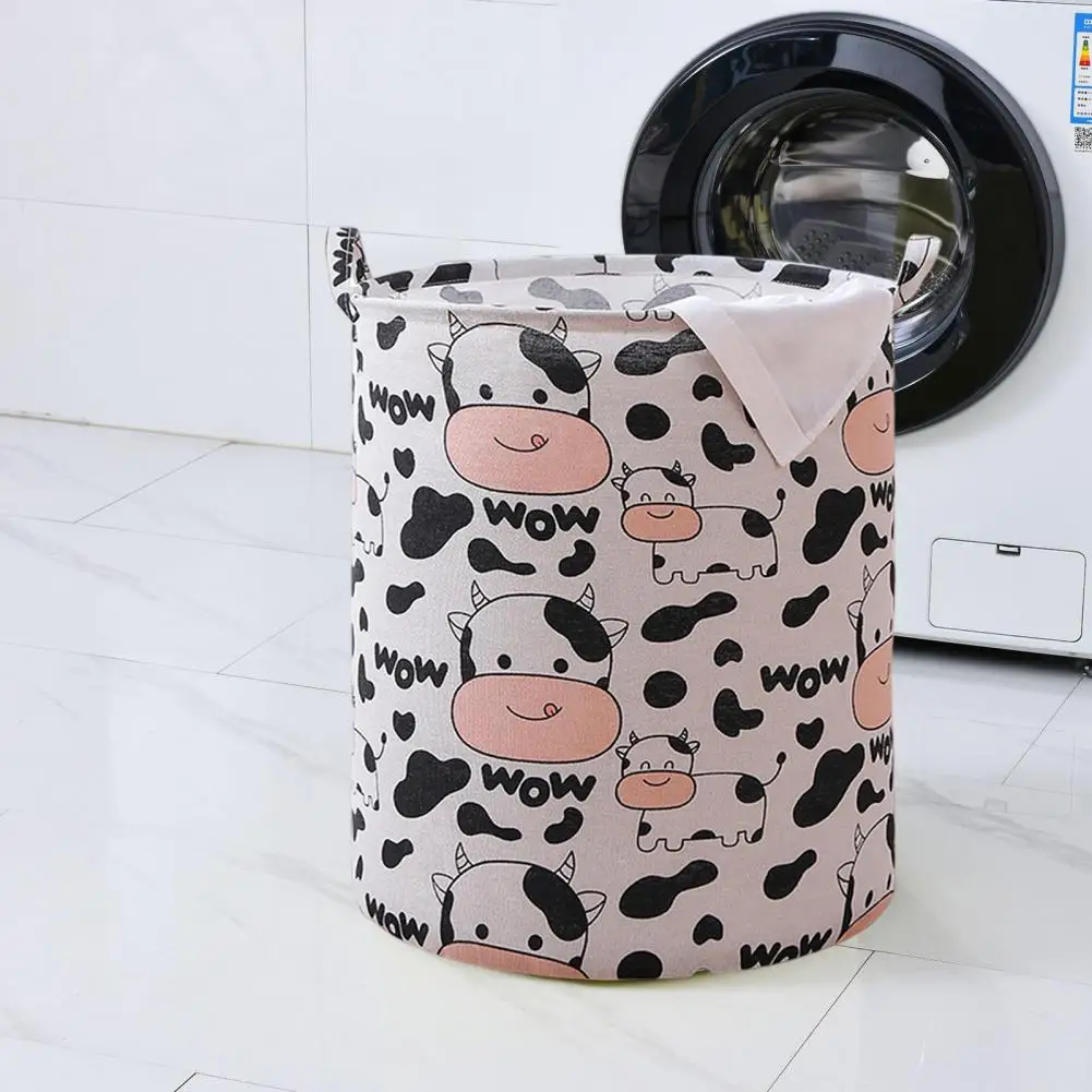 Dirty Clothes Hamper Practical Cartoon Pattern Thickened Chicken Cow Print Laundry Basket Nursery Accessory
Dirty Clothes Hamper Practical Cartoon Pattern Thickened Chicken Cow Print Laundry Basket Nursery Accessory