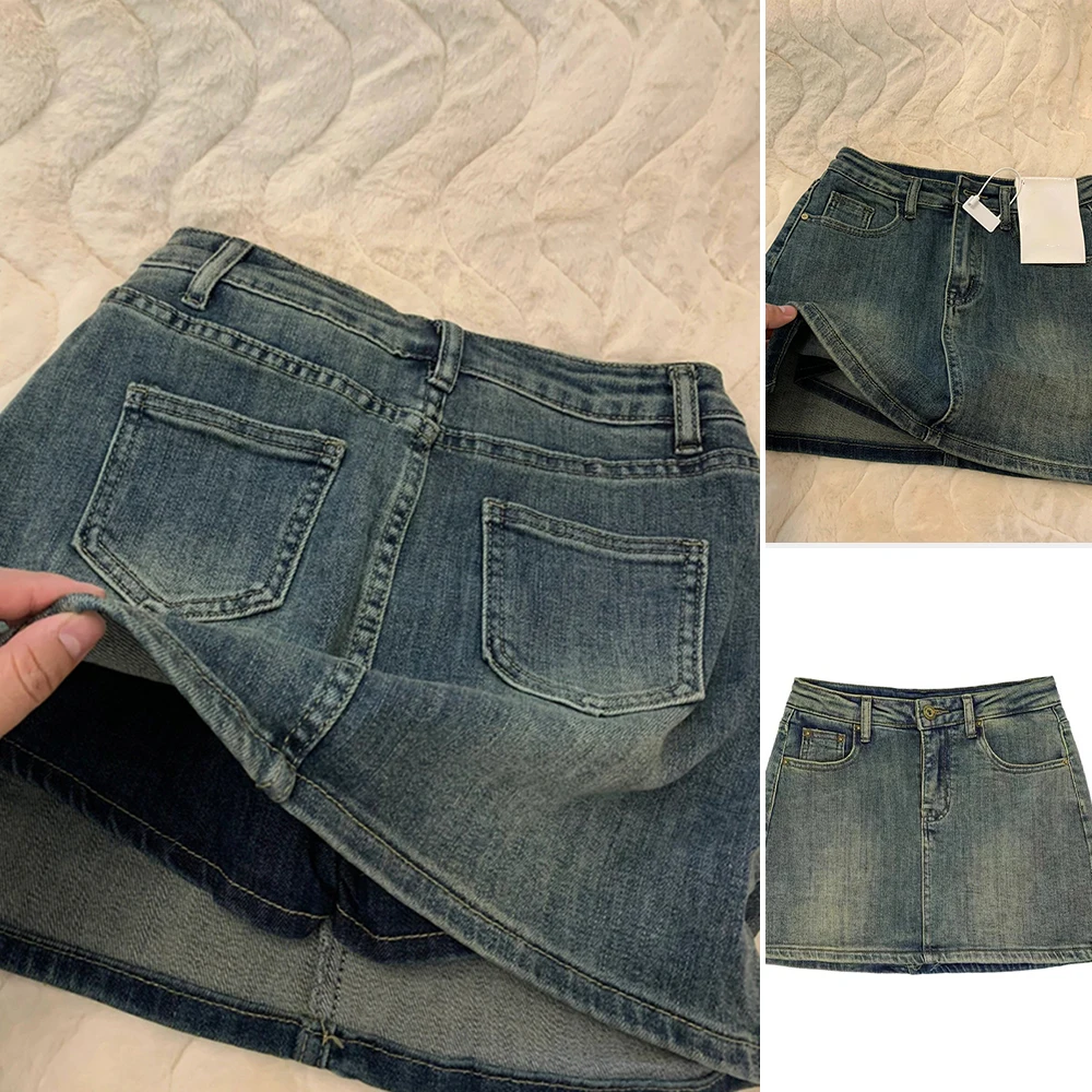 Mia Muse Boutique Plain Denim Street A-Line Mini Dating Skirts Women's Skirts Summer Korean Fitting Slim Fashion 2025
Mia Muse Boutique Plain Denim Street A-Line Mini Dating Skirts Women's Skirts Summer Korean Fitting Slim Fashion 2025