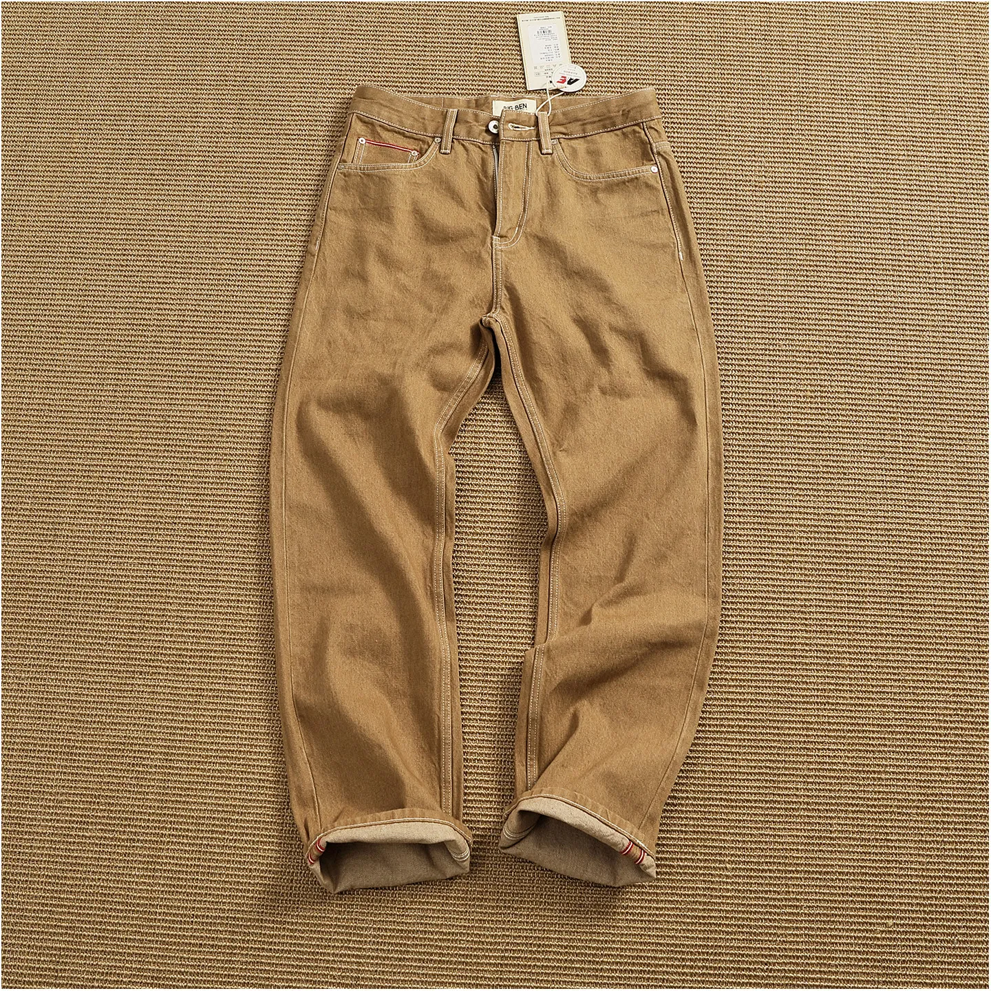 2026 Spring New American Retro Heavyweight Men's Fashion Comfortable Straight Jeans 100% Cotton Washed Casual Conical Trousers
2026 Spring New American Retro Heavyweight Men's Fashion Comfortable Straight Jeans 100% Cotton Washed Casual Conical Trousers