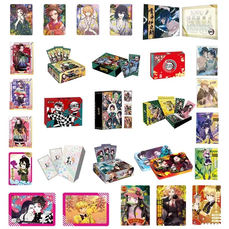 Wholesales Demon Slayer Collection Cards Rainbow Box Lot Playing Cards Children's Toys Gift Box
Wholesales Demon Slayer Collection Cards Rainbow Box Lot Playing Cards Children's Toys Gift Box