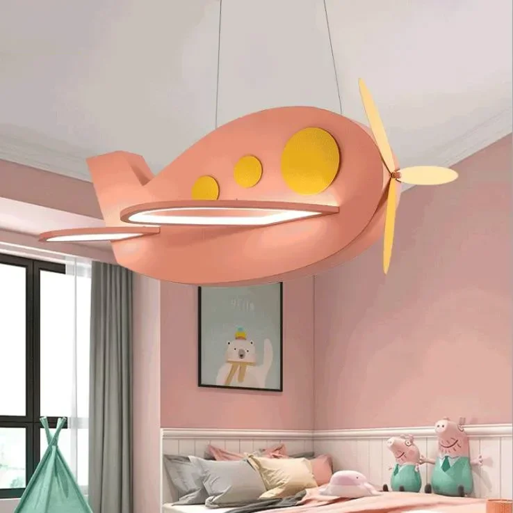 Children's room lamp boy's study lamp Nordic small plane American Creative simple modern bedroom lamp room Chandelier
Children's room lamp boy's study lamp Nordic small plane American Creative simple modern bedroom lamp room Chandelier