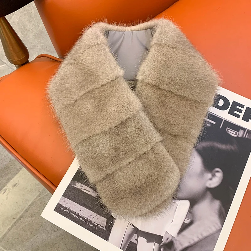 Real Mink Fur Scarf for Women, Warm Scarves for Girls, Luxury Muffler, Winter, Leisure, Fashion Quality, S3094
Real Mink Fur Scarf for Women, Warm Scarves for Girls, Luxury Muffler, Winter, Leisure, Fashion Quality, S3094