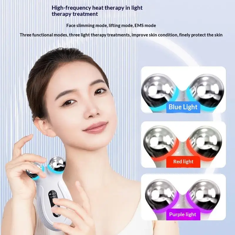 Микротоковый массажер для лица с двумя металлическими насадками, EMS-устройство для ухода за кожей и контуринга, для использования дома или в салоне
Микротоковый массажер для лица с двумя металлическими насадками, EMS-устройство для ухода за кожей и контуринга, для использования дома или в салоне