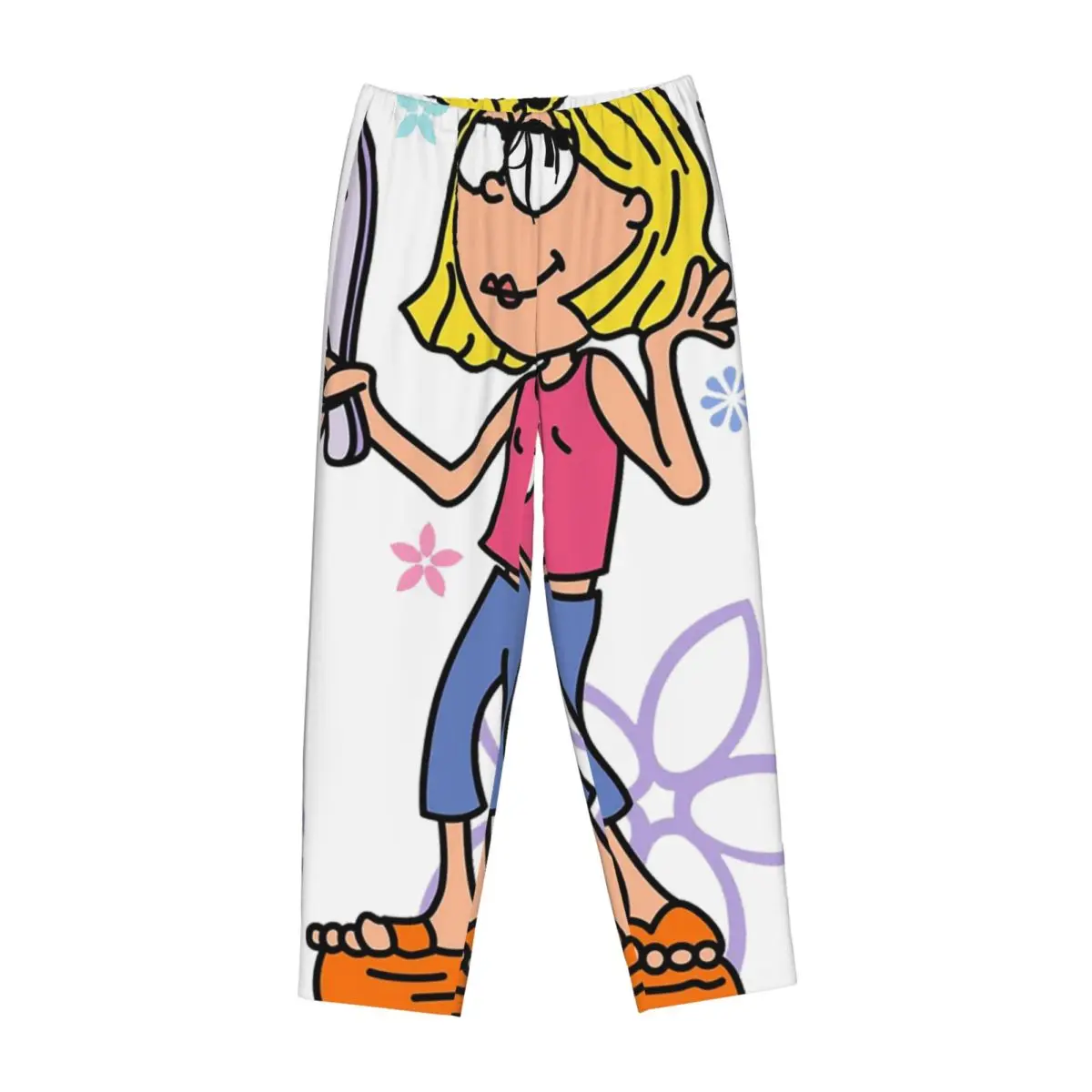 Женские пижамные штаны с героями мультфильмов Lizzie Mcguire на заказ, одежда для сна с карманами для сна и отдыха
Женские пижамные штаны с героями мультфильмов Lizzie Mcguire на заказ, одежда для сна с карманами для сна и отдыха