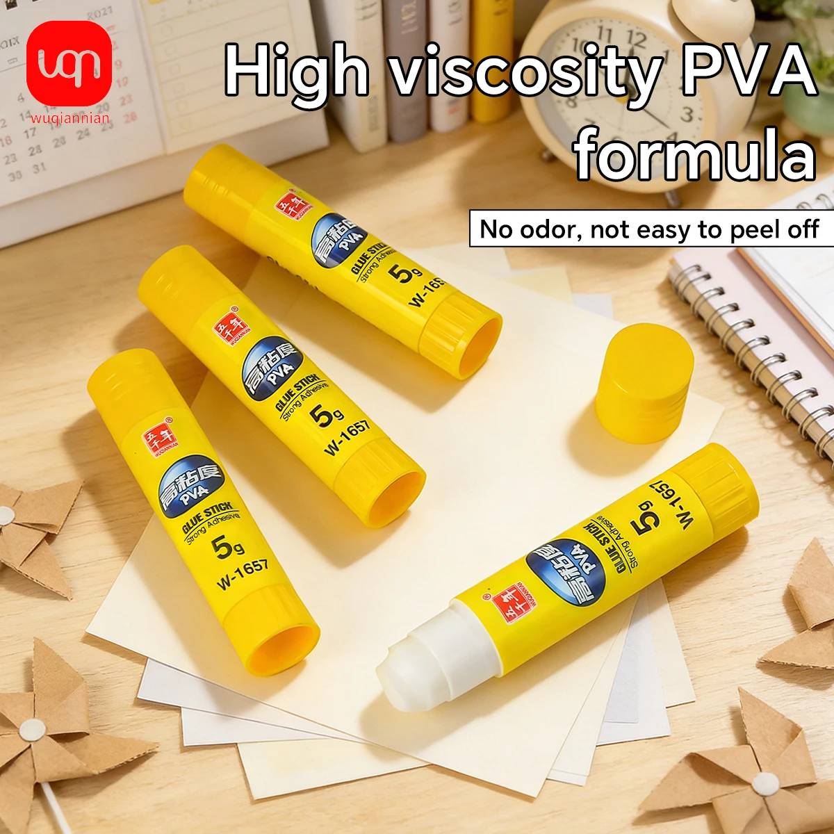 3/6/12pcs 5g Strong Adhesive Solid Glue Sticks White Portable for School Office Supplies Easy to Use for Paper Cards Photos
3/6/12pcs 5g Strong Adhesive Solid Glue Sticks White Portable for School Office Supplies Easy to Use for Paper Cards Photos