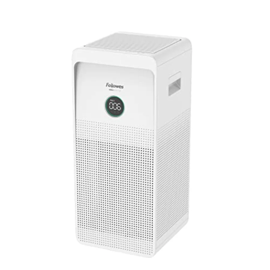 Large room air purifier for home office use, ABS plastic, white, 3-speed control with True HEPA filter and 3-stage allergen odo
Large room air purifier for home office use, ABS plastic, white, 3-speed control with True HEPA filter and 3-stage allergen odo