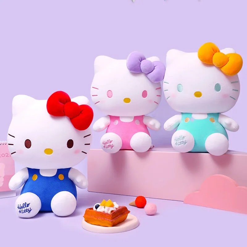Sanrio Cartoon Hello Kitty Soft Plush Toys Bed Sleep Cushion Stuffed Animals Kids Birthday Valentine Christmas Gift For Girls
Sanrio Cartoon Hello Kitty Soft Plush Toys Bed Sleep Cushion Stuffed Animals Kids Birthday Valentine Christmas Gift For Girls