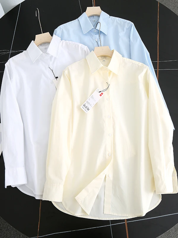 WMXZ Spring 2025 Women's Casual Long Sve Pure Color Slimming Base irt Versatile Commute irt Comfortable Breathable
WMXZ Spring 2025 Women's Casual Long Sve Pure Color Slimming Base irt Versatile Commute irt Comfortable Breathable