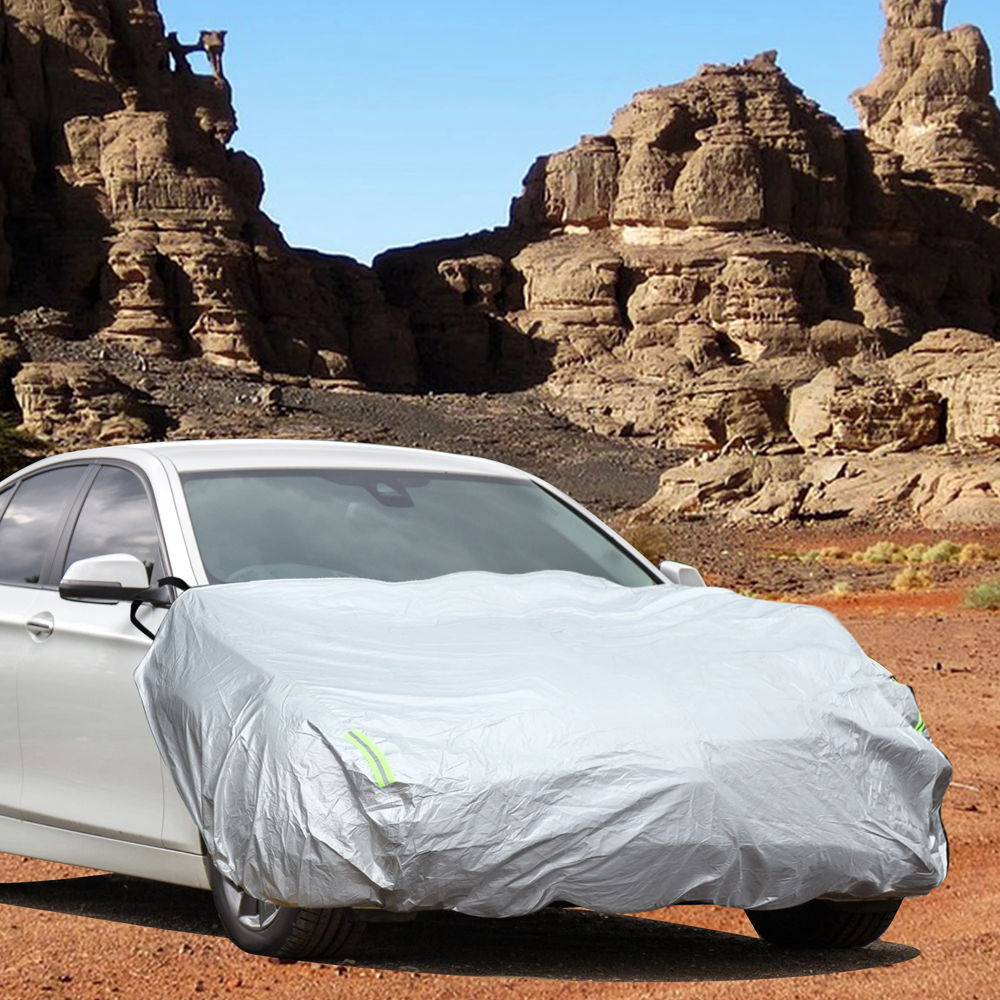 Uxcell Защитный чехол для лобового стекла автомобиля, верхняя часть, с отражающими полосами для защиты от льда и снега, для большинства автомобилей, серебристый, 84 x 43 дюйма
Uxcell Защитный чехол для лобового стекла автомобиля, верхняя часть, с отражающими полосами для защиты от льда и снега, для большинства автомобилей, серебристый, 84 x 43 дюйма