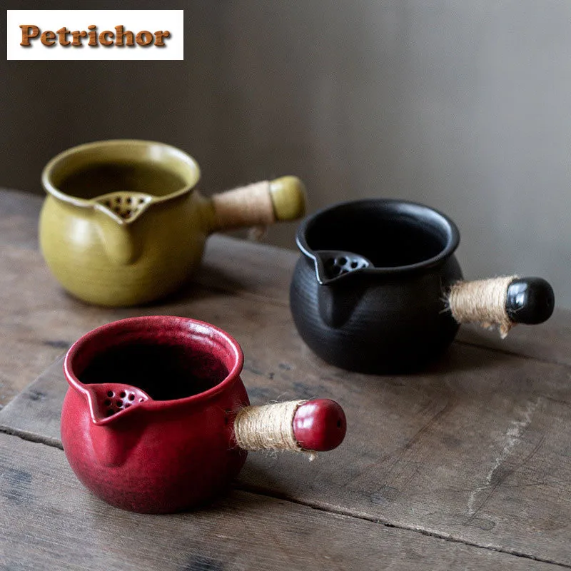 600ml Handmade Rough Pottery Boiling Water Kettle Large Capacity Tea Maker Pot Yellow Rice Wine Kettle Flower Tea Cafes Supplies
600ml Handmade Rough Pottery Boiling Water Kettle Large Capacity Tea Maker Pot Yellow Rice Wine Kettle Flower Tea Cafes Supplies