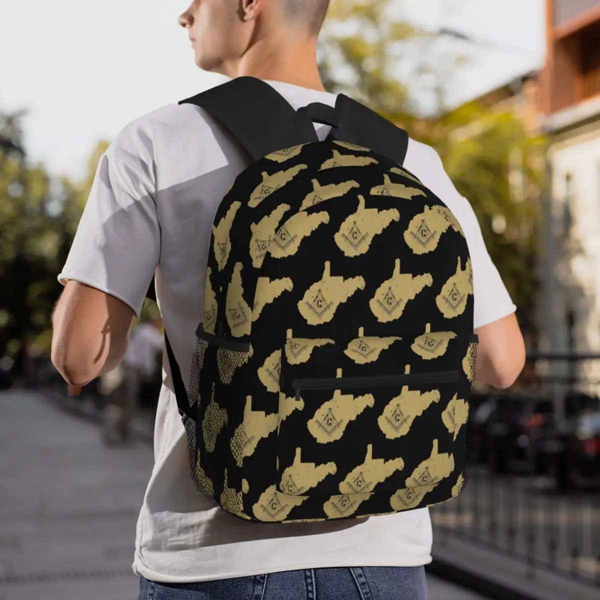 West Virginia Masonic Freemason Freemasonry Secrets Ritual Backpack Daypack Children BookBag School Bag Shoulder Bags for Unisex
West Virginia Masonic Freemason Freemasonry Secrets Ritual Backpack Daypack Children BookBag School Bag Shoulder Bags for Unisex