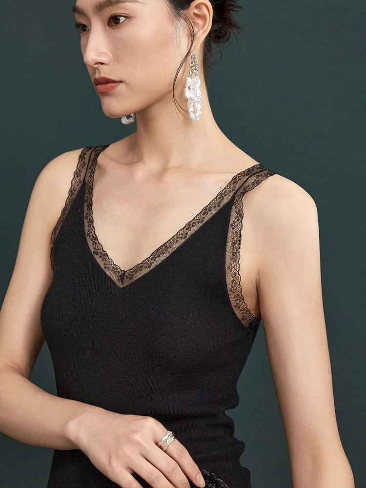 Jiancha Soft Camere Knitted Vest V-Ne Aosphere Sensation Women's Faion Slim Fit ort Length Color Inner Wear
Jiancha Soft Camere Knitted Vest V-Ne Aosphere Sensation Women's Faion Slim Fit ort Length Color Inner Wear