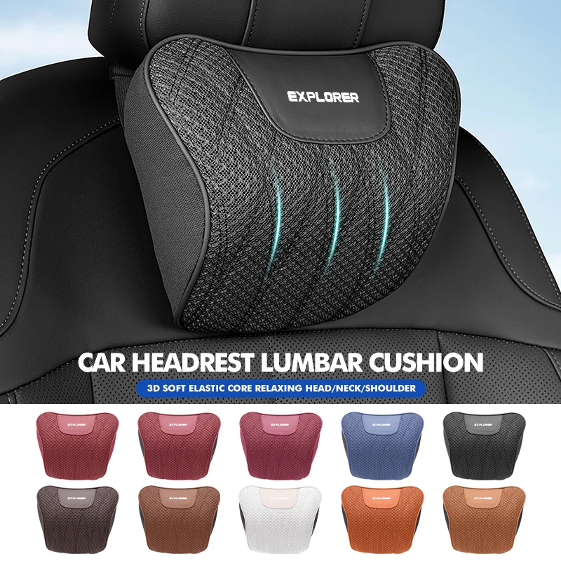Car Headrest Lumbar Seat Back Memory Cotton Support Pillow For Ford Fiesta Ranger Mondeo Escape Ecosport Fusion Explorer
Car Headrest Lumbar Seat Back Memory Cotton Support Pillow For Ford Fiesta Ranger Mondeo Escape Ecosport Fusion Explorer