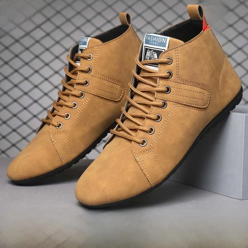 Мужские ботинки, осенне-зимние ор, повседневные кожаные ботинки Faion Briti Sle, рабочая одежда, дышащая резиновая подошва с круглым носком
Мужские ботинки, осенне-зимние ор, повседневные кожаные ботинки Faion Briti Sle, рабочая одежда, дышащая резиновая подошва с круглым носком