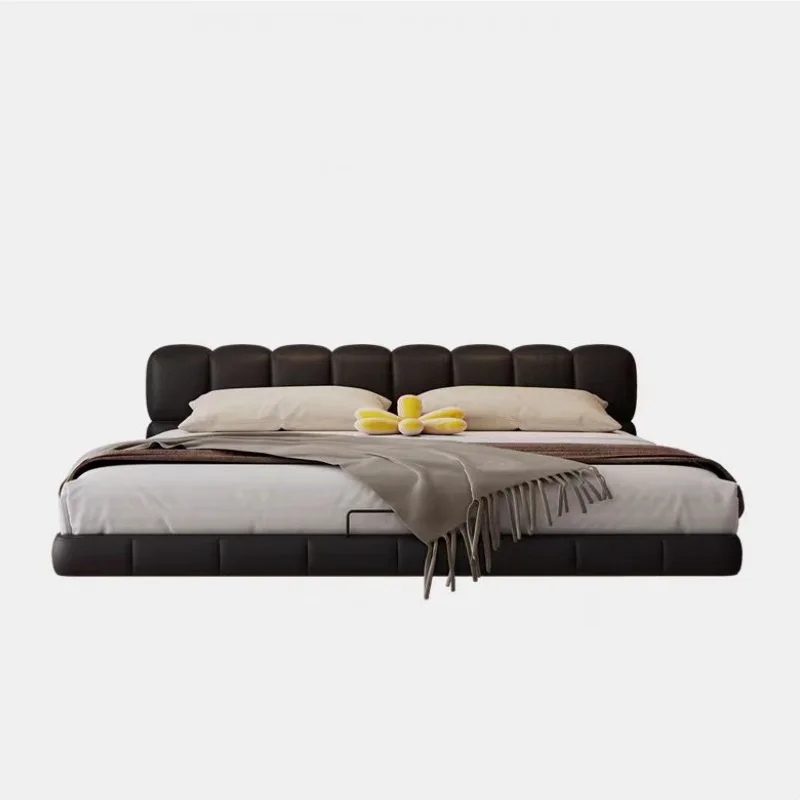 Puff plaid pixel leather bed Italian minimalist Internet celebrity creative design modern simple bedroom furniture suspended bed
Puff plaid pixel leather bed Italian minimalist Internet celebrity creative design modern simple bedroom furniture suspended bed