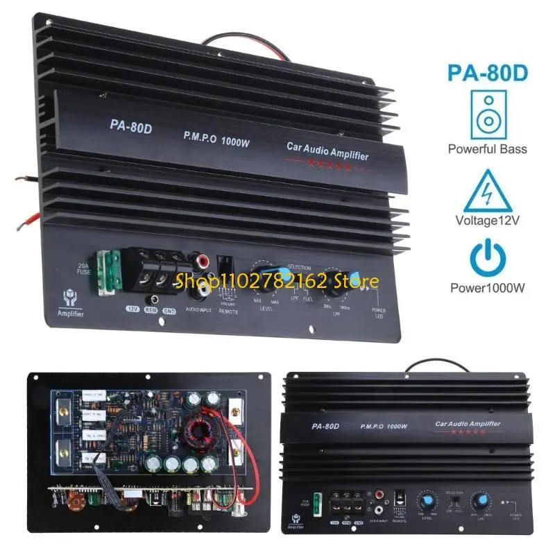 547B Experience Immersive Music 12V Mono Power Amplifier Powerful Bass Subwoofers Amp
547B Experience Immersive Music 12V Mono Power Amplifier Powerful Bass Subwoofers Amp