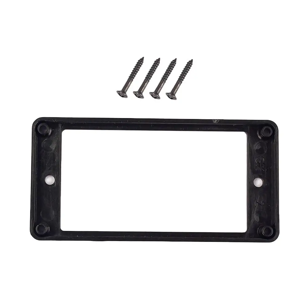 Black Flat Frames Pickup Rings for Pickup Mounting Ring Double Coil Mounting Electric Bass Guitars Elegant DIY Parts
Black Flat Frames Pickup Rings for Pickup Mounting Ring Double Coil Mounting Electric Bass Guitars Elegant DIY Parts