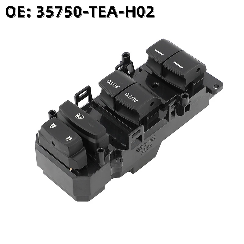 OE: 35750-TEA-H02 35750TEAH02 LHD Power Window Master Control Switch For 2016-2021 Honda Civic
OE: 35750-TEA-H02 35750TEAH02 LHD Power Window Master Control Switch For 2016-2021 Honda Civic