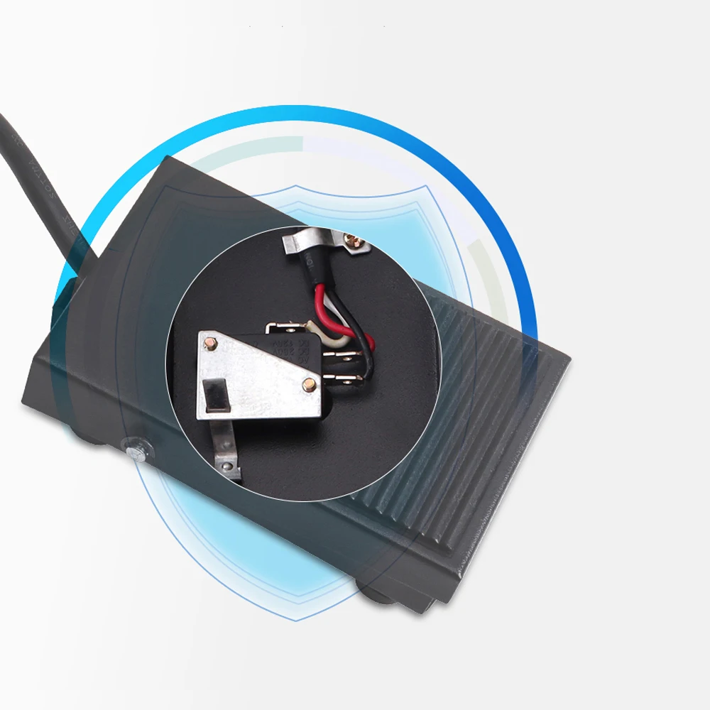 2 Pins/ 3 Pins Foot Pedal Switch Hands-free Power Controller Pedal Switch for Plasma Cutting Cutter Welder Spot Welding Machine
2 Pins/ 3 Pins Foot Pedal Switch Hands-free Power Controller Pedal Switch for Plasma Cutting Cutter Welder Spot Welding Machine