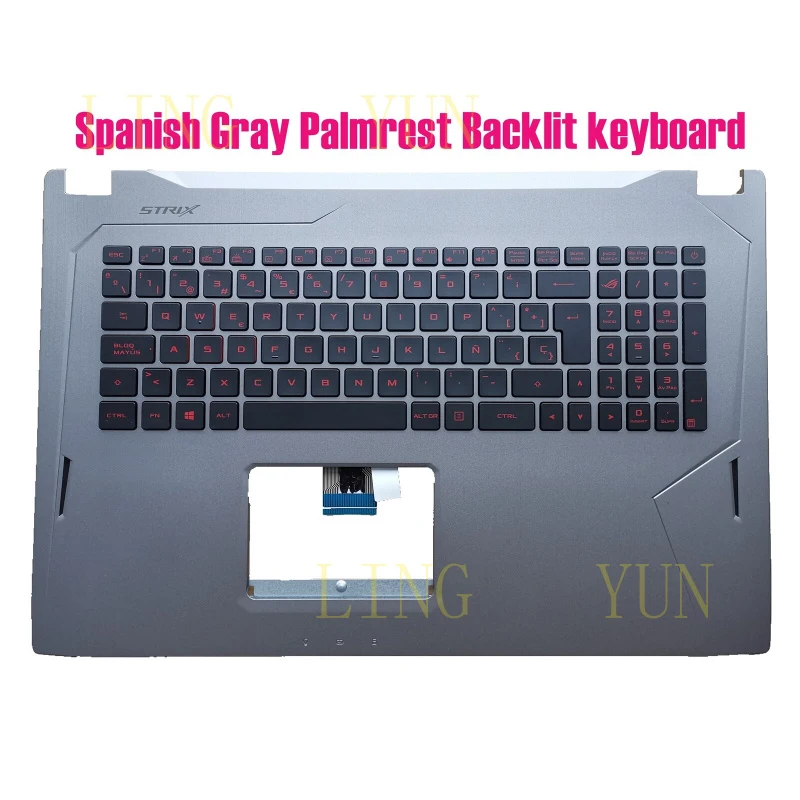 Испанская серая клавиатура с подставкой для рук Z для Asus GL702V GL702VM GL702VMK GL702VS GL702VSK
Испанская серая клавиатура с подставкой для рук Z для Asus GL702V GL702VM GL702VMK GL702VS GL702VSK