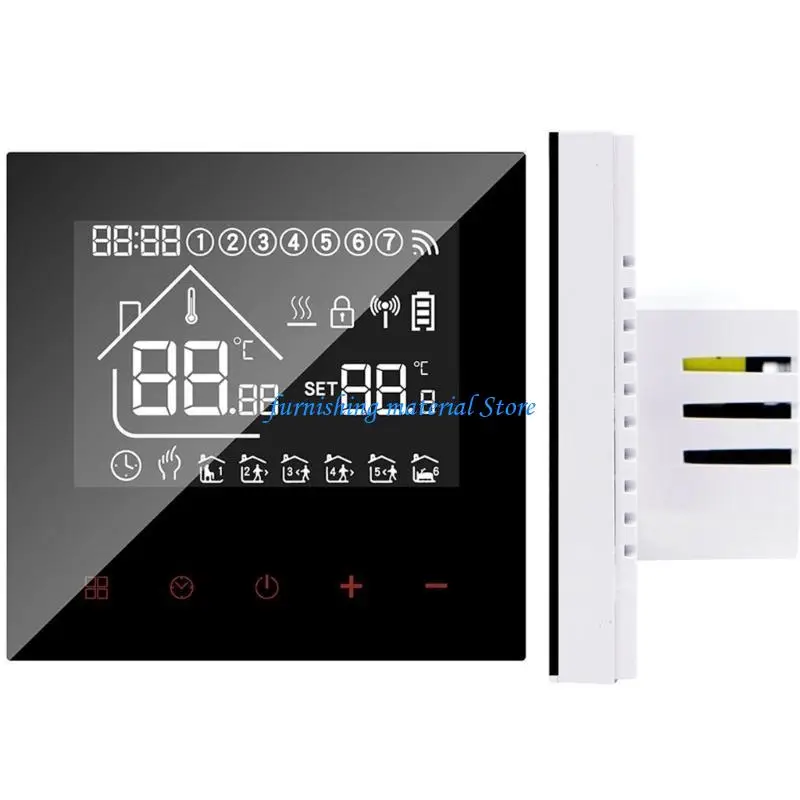 Thermostat Y5GD Wi -Fi для электрического нижнего нагрева Умный контроллер Установка
Thermostat Y5GD Wi -Fi для электрического нижнего нагрева Умный контроллер Установка