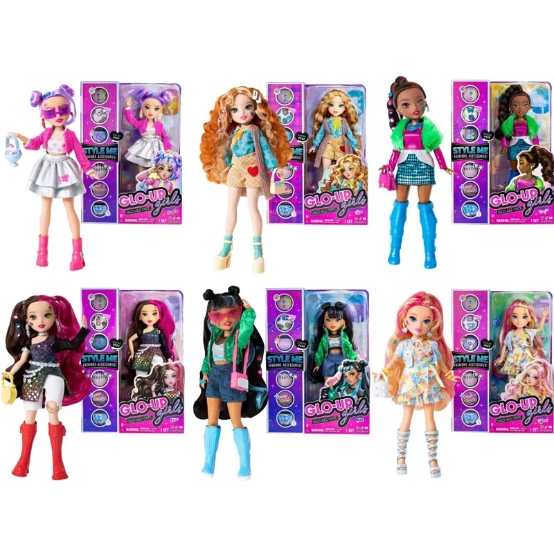 Игрушка Glo Up для девочек, кукла Барби для детей, 10 дюймов, сменная одежда, модный и красивый подарок для девочек
Игрушка Glo Up для девочек, кукла Барби для детей, 10 дюймов, сменная одежда, модный и красивый подарок для девочек