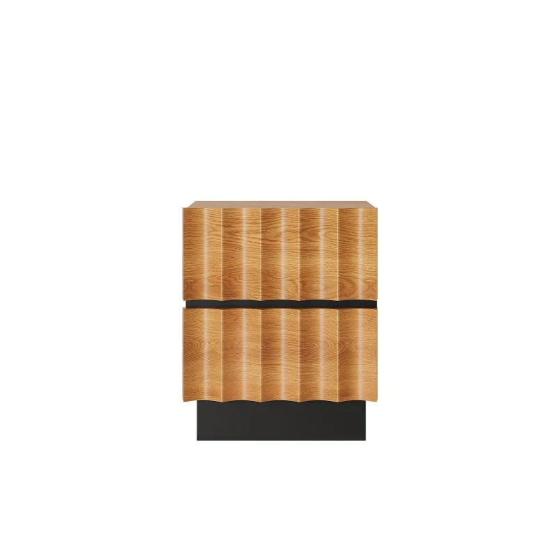 Solid wood simple water ripple bedside table living room bedroom household bedside table removable storage
Solid wood simple water ripple bedside table living room bedroom household bedside table removable storage