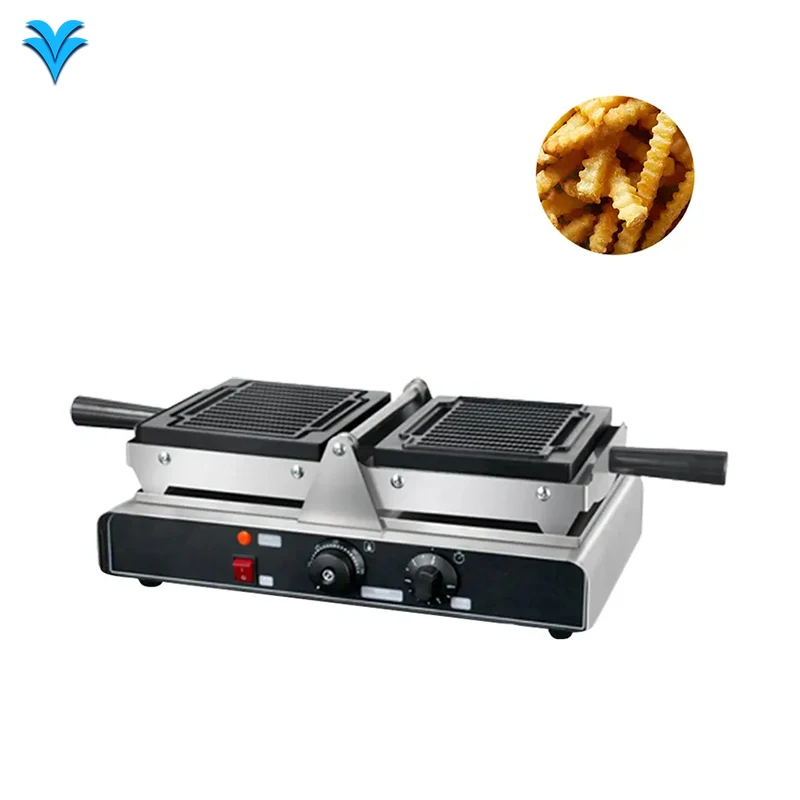 Threaded Waffle Maker Fast Food Snack Equipment Electric Automatic Fries Shaped Commercial Waffle Stick Maker
Threaded Waffle Maker Fast Food Snack Equipment Electric Automatic Fries Shaped Commercial Waffle Stick Maker