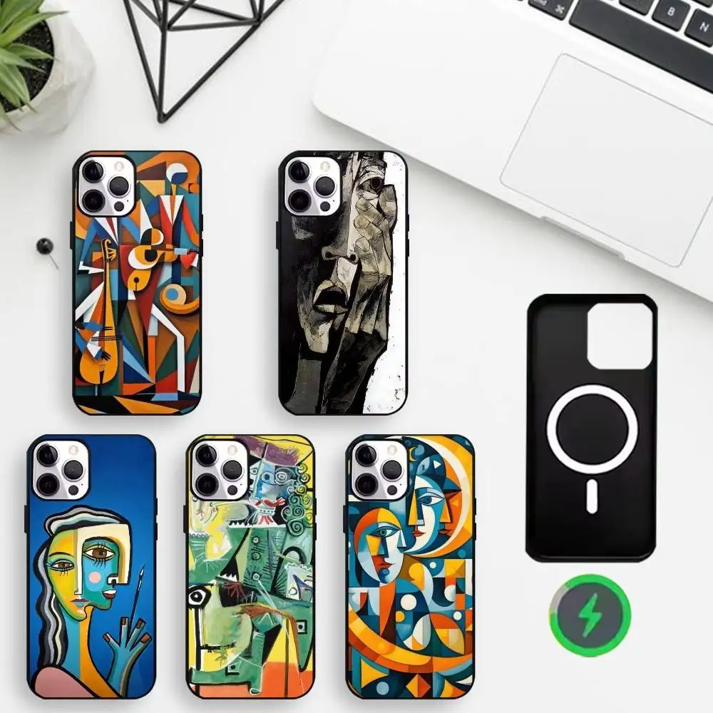 Picasso Abstract Art Painting Phone Case For iPhone17,16,15,14,13,12,11 Max Black Wireless Charging Protecitve Cover
Picasso Abstract Art Painting Phone Case For iPhone17,16,15,14,13,12,11 Max Black Wireless Charging Protecitve Cover